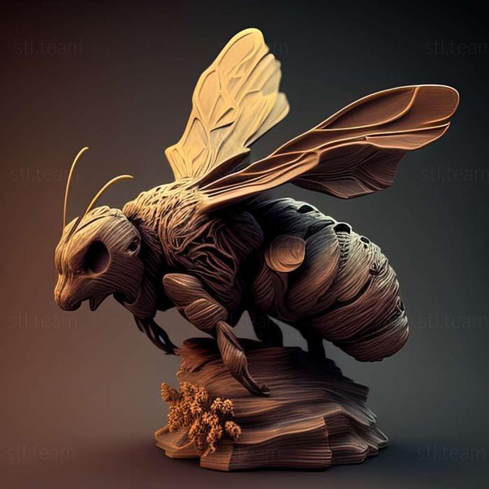 3D модель Megachile patellimana (STL)